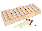 Betzold 10 Bass Klangbausteine und 10 Schlägel Aluminium