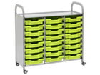 Betzold Regal Callero mit Ablage 24 kleine Boxen