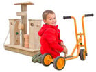 Betzold Kiga Tankstelle aus Holz