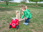 Betzold Kiga Tankstelle aus Holz