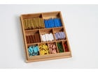 Betzold Montessori Lernmaterial für Mathematik im fahrbaren Regal