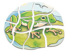 beleduc Lagenpuzzle Frosch