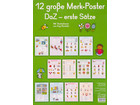 12 große Merk Poster DaZ – erste Sätze