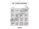 Betzold Bullshit Bingo für Lehrer/innen Spieleblöckchen