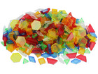 Betzold Transparente Pattern Blocks 360 Teile in Stapelbox