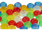 Betzold Transparente Zählsteine (steckbar) 1000 Teile in Stapelbox