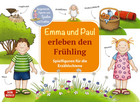 Emma und Paul erleben den Frühling Spielfiguren für die Erzählschiene