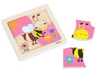 Holzpuzzle 6er Set