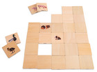 Haustiere Memo aus Holz