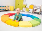 Sitzkissen Kreis Regenbogen 12 teilig