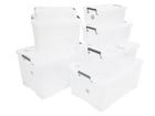 AllStore Aufbewahrungsbox mit Deckel 5 5 bis 85 l stapelbar