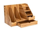 Betzold Schreibtisch Organizer groß aus MDF dunkelbraun
