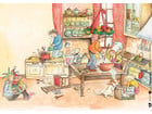 Kamishibai Bildkarten In der Weihnachtsbäckerei