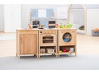 Kinderküche Massivholz 3 teilig