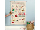 Wandbehang Adventskalender