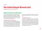 Die kleine Raupe Nimmersatt Spielfiguren für die Erzählschiene