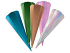 folia Schultüten Rohlinge metallic 5er Set 5 Farben