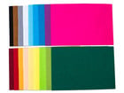54 Bogen Polyesterfilz 18 Farben