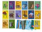 Prickel Karten Buchstaben 26 Stück