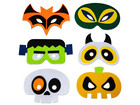 Halloween Masken 6er Set