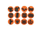 Halloween Moosgummi Stempel 12 Motive