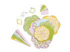 folia Geschenkkörbchen Set Ostern 9 Stück