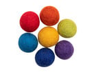Betzold Filzkugeln Regenbogen 7 Farben 137 teilig