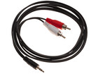 Audio Kabel 2x Cinch 1x 3 5 mm Klinke