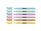 Kores® Pastell Textmarker Set 12 Stück