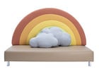 Betzold Regenbogensofa mit Kissen