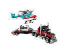 LEGO® Creator Tieflader mit Hubschrauber