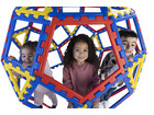 POLYDRON XL Spiel und Konstruktionsball 62 teilig