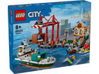 LEGO® City Hafen mit Frachtschiff
