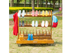 Mobiler Outdoor Gummistiefelwagen