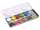 EULENSPIEGEL Schminkpalette 12er Kombi Metall