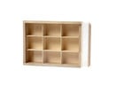 Holzbox mit Glasdeckel