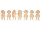 Holzfiguren Kinder 7 Stück