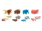 Afrikanische Tiere magnetisch 4er Set