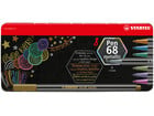 STABILO® Premium Filzstifte Pen 68 metallic Metalletui 8 Farben