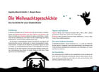 Die Weihnachtsgeschichte Eine Geschichte für unser Schattentheater