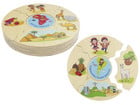 beleduc HUMANICO Puzzle Kontinente