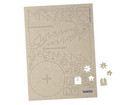 beleduc Bastelset RePaCrea Weihnachtsbaum 12er Set blanko