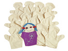 Handpuppen zum Selbstgestalten 12 Stück