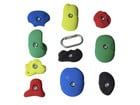Kletterwand für Sprossenwand inkl Klettergriff Set Leicht