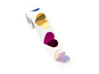 folia Stickerrolle Herzen 48 Sticker