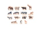 Wildtiere aus Holz