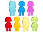 Acryl Figuren Kinder 7 Stück
