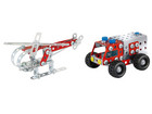 Metallbaukasten Feuerwehr Set