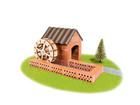 teifoc Steinbaukasten Wassermühle