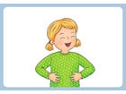 Denk und Legespiel Lachen und weinen essen und trinken